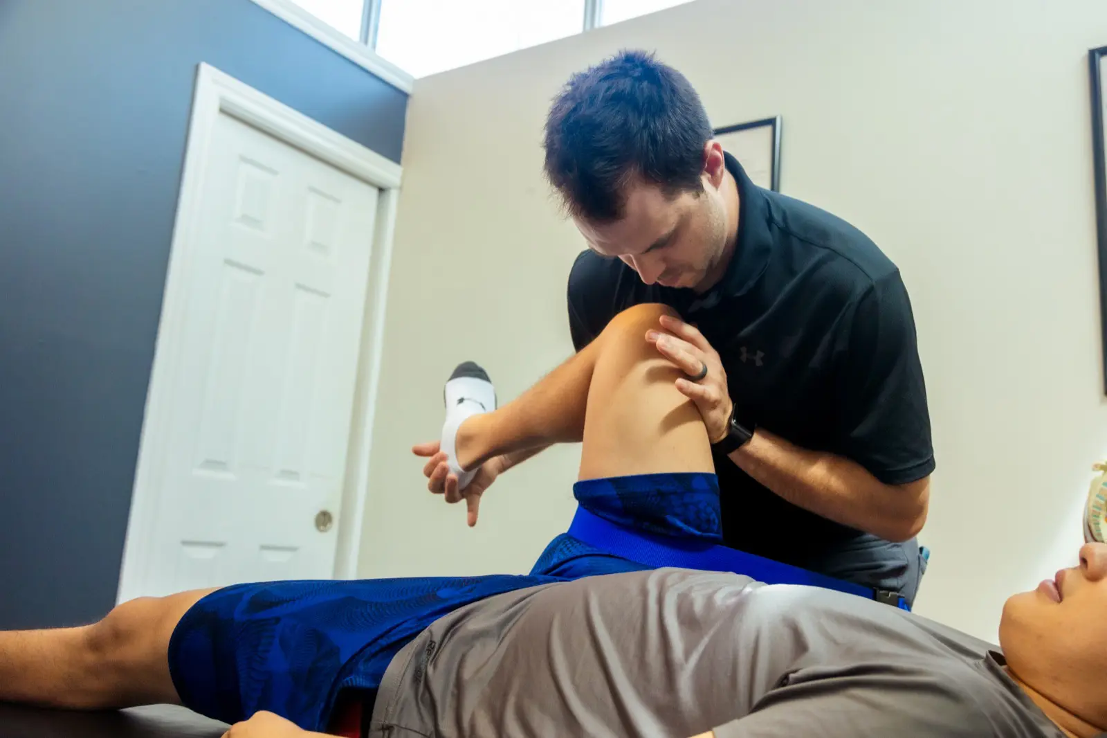 Chiropractic adjustment