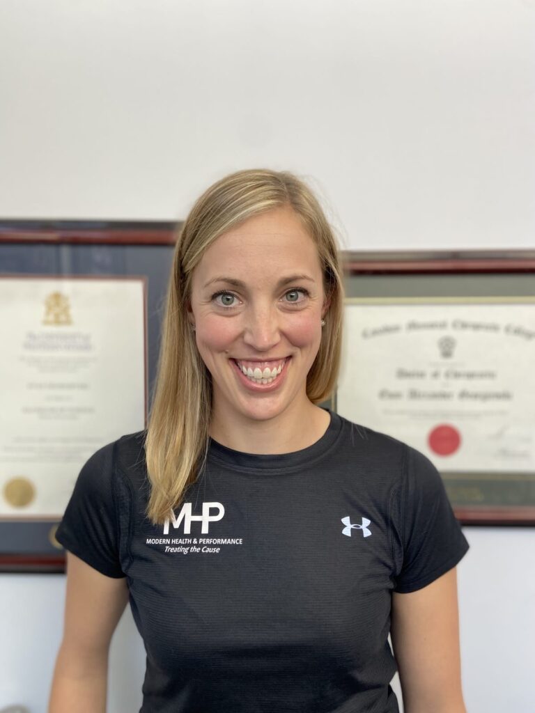 Dr. Tiffany Bacon. Chiropractor - MHP Therapy, London Ontario