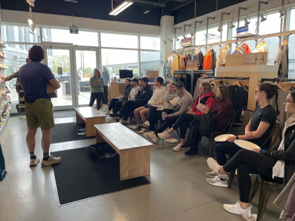 MHP Therapy learning about proper footwear